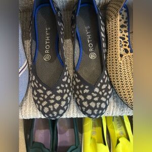 Rothy’s charcoal kitten flats